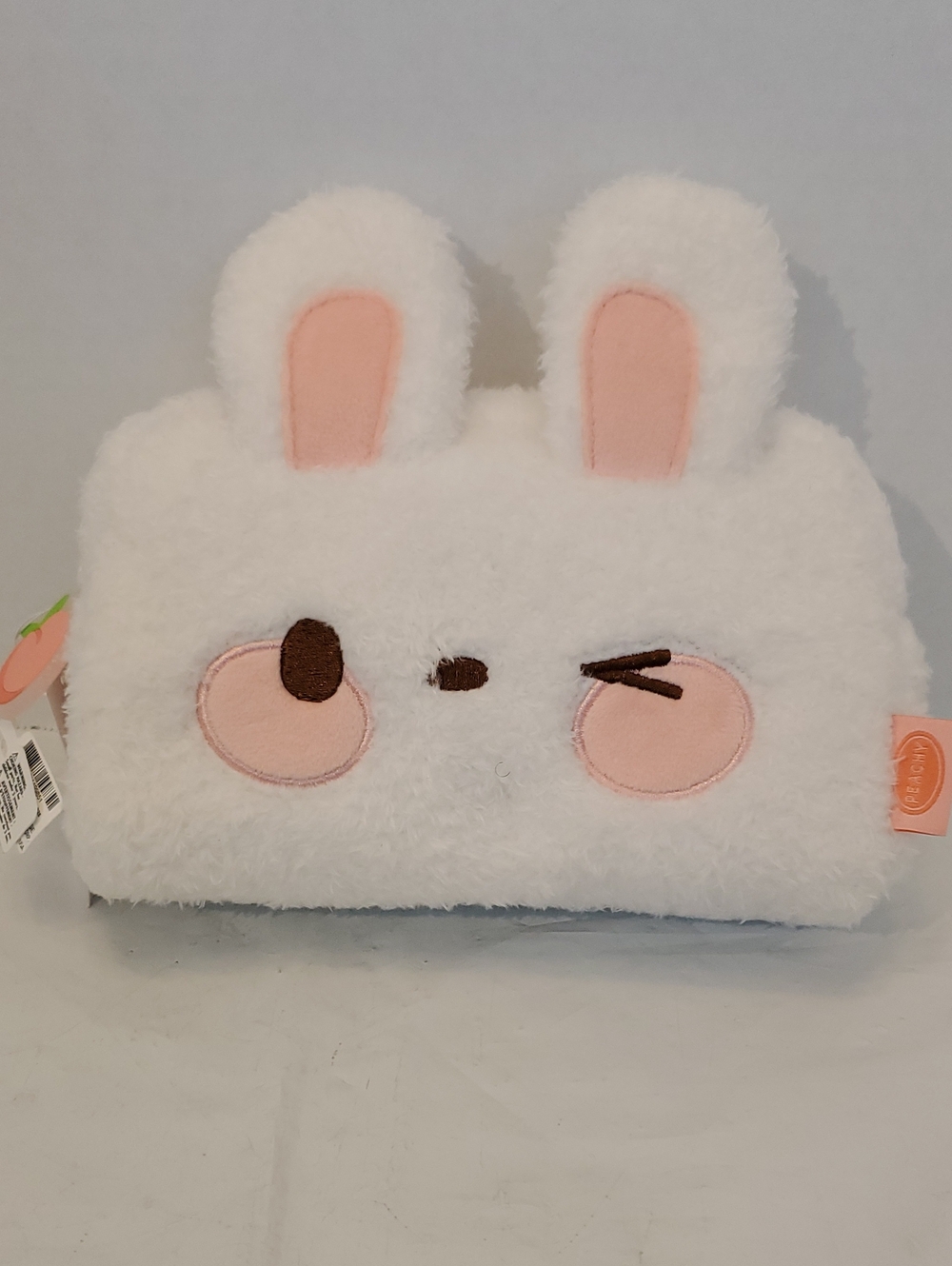 Claire's Peachy Bunny Pouch